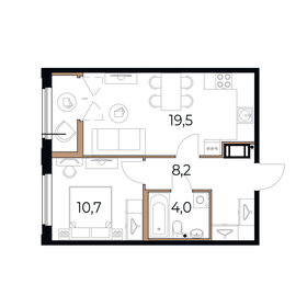 42,4 м², 1-комнатная квартира 7 208 000 ₽ - изображение 49
