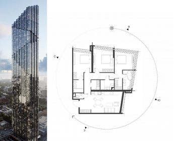 96,5 м², 3-комнатная квартира 71 269 664 ₽ - изображение 39