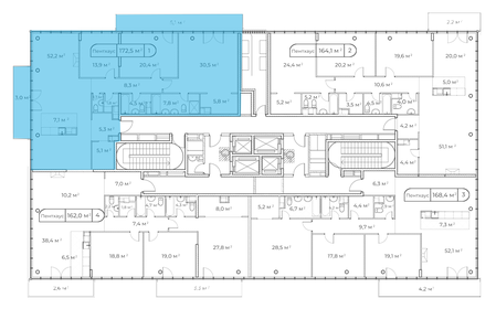 167,5 м², 3-комнатная квартира 129 630 000 ₽ - изображение 25