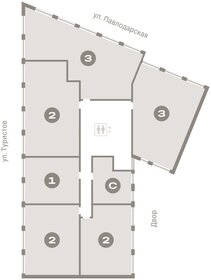 Квартира 91,1 м², 2-комнатная - изображение 2