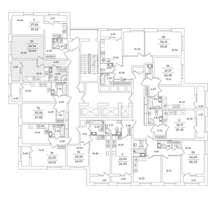 35,6 м², 1-комнатная квартира 10 504 545 ₽ - изображение 20