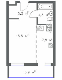 36 м², 1-комнатная квартира 3 276 000 ₽ - изображение 21