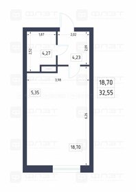 24,5 м², квартира-студия 3 350 000 ₽ - изображение 62