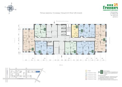 57 м², 2-комнатная квартира 6 900 000 ₽ - изображение 33