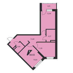 78 м², 4-комнатная квартира 8 150 000 ₽ - изображение 102