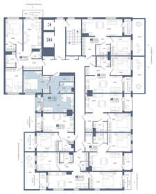 55 м², 1-комнатная квартира 7 100 000 ₽ - изображение 67