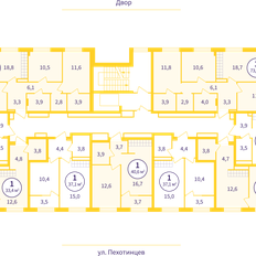 Квартира 73,2 м², 3-комнатная - изображение 3