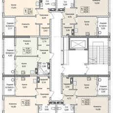 Квартира 40,5 м², 1-комнатная - изображение 2