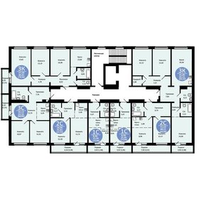 23 м², квартира-студия 2 630 000 ₽ - изображение 29