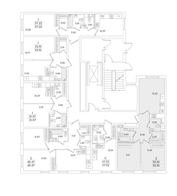 51,2 м², 2-комнатная квартира 9 900 000 ₽ - изображение 117