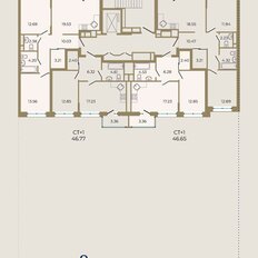 Квартира 67,7 м², 2-комнатная - изображение 2