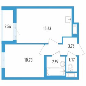 35,3 м², 1-комнатная квартира 5 477 700 ₽ - изображение 51
