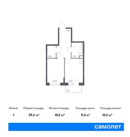 36 м², 1-комнатная квартира 8 359 691 ₽ - изображение 9