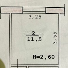 11,5 м², комната - изображение 3