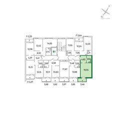 Квартира 27,4 м², студия - изображение 3