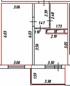 Квартира 40,3 м², 1-комнатная - изображение 1