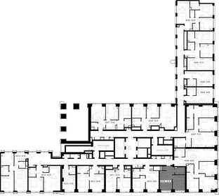 29,5 м², 1-комнатные апартаменты 11 896 170 ₽ - изображение 22