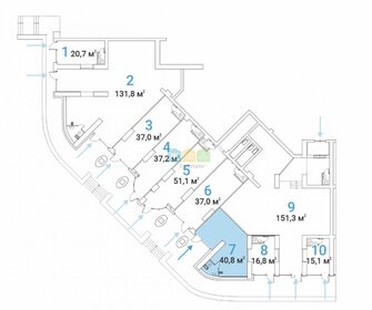 40,8 м², торговое помещение 479 971 ₽ в месяц - изображение 50