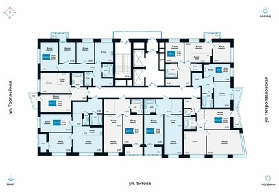 64,6 м², 3-комнатная квартира 6 300 000 ₽ - изображение 64