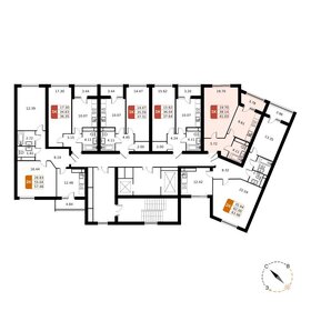 39,9 м², 1-комнатная квартира 6 250 000 ₽ - изображение 78