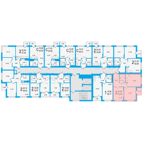 71,8 м², 3-комнатная квартира 7 700 000 ₽ - изображение 85