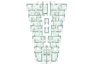 36 м², 1-комнатная квартира 3 300 000 ₽ - изображение 17