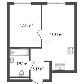 Квартира 37,8 м², 1-комнатная - изображение 1