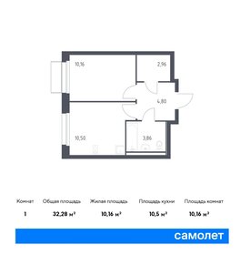 31,5 м², квартира-студия 7 800 000 ₽ - изображение 77