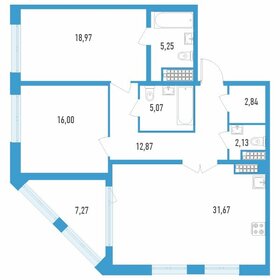 98,7 м², 2-комнатная квартира 26 654 400 ₽ - изображение 8