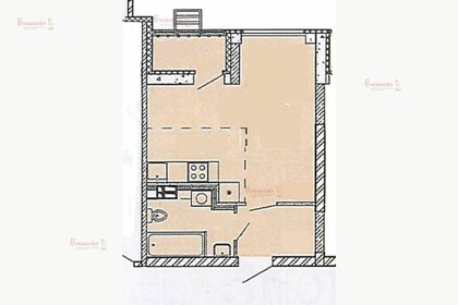 Квартира 24 м², студия - изображение 1