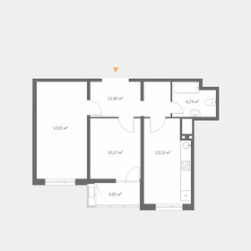 Квартира 43,6 м², 1-комнатная - изображение 1