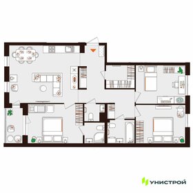 Квартира 94,5 м², 3-комнатная - изображение 1