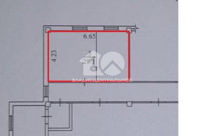 28,1 м², офис - изображение 4