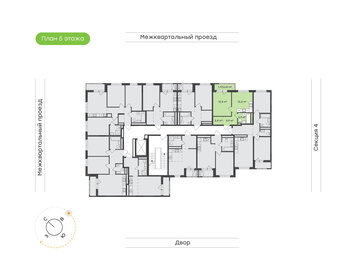 Квартира 36,9 м², 1-комнатная - изображение 2
