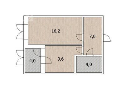 38,1 м², 1-комнатная квартира 5 070 000 ₽ - изображение 16