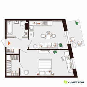 Квартира 48,9 м², 1-комнатная - изображение 1