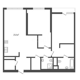 Квартира 78 м², 2-комнатная - изображение 1