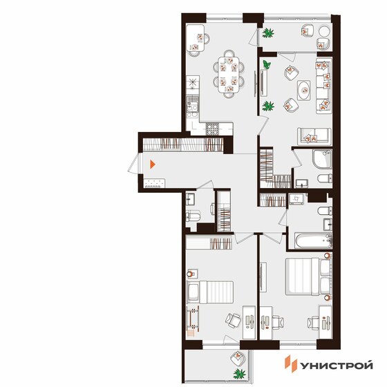 89,9 м², 3-комнатная квартира 18 932 000 ₽ - изображение 1