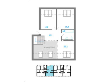 Квартира 147,7 м², 4-комнатная - изображение 2