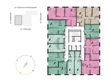 26,2 м², квартира-студия 4 036 623 ₽ - изображение 49