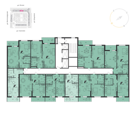 29,5 м², квартира-студия 6 050 000 ₽ - изображение 53