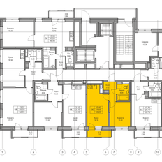 Квартира 34,7 м², 1-комнатная - изображение 4