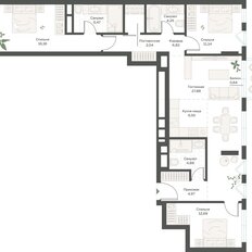 Квартира 103,5 м², 3-комнатная - изображение 2