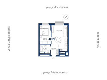 43 м², 2-комнатная квартира 6 270 000 ₽ - изображение 106