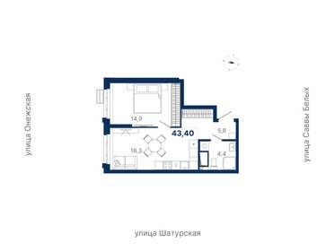 38,2 м², 1-комнатная квартира 7 750 000 ₽ - изображение 54