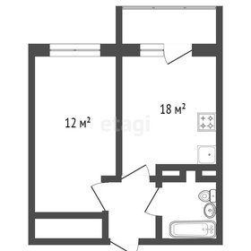 Квартира 37,4 м², 1-комнатная - изображение 2