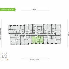 Квартира 56,3 м², 2-комнатная - изображение 3