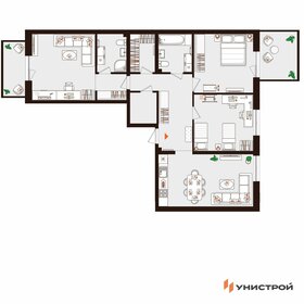 Квартира 102,1 м², 3-комнатная - изображение 1