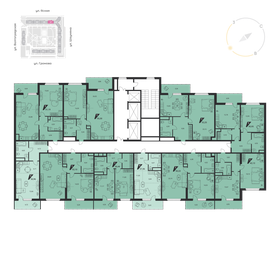 23,9 м², квартира-студия 6 000 000 ₽ - изображение 79
