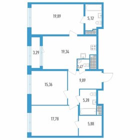 101,7 м², 3-комнатная квартира 28 363 140 ₽ - изображение 11